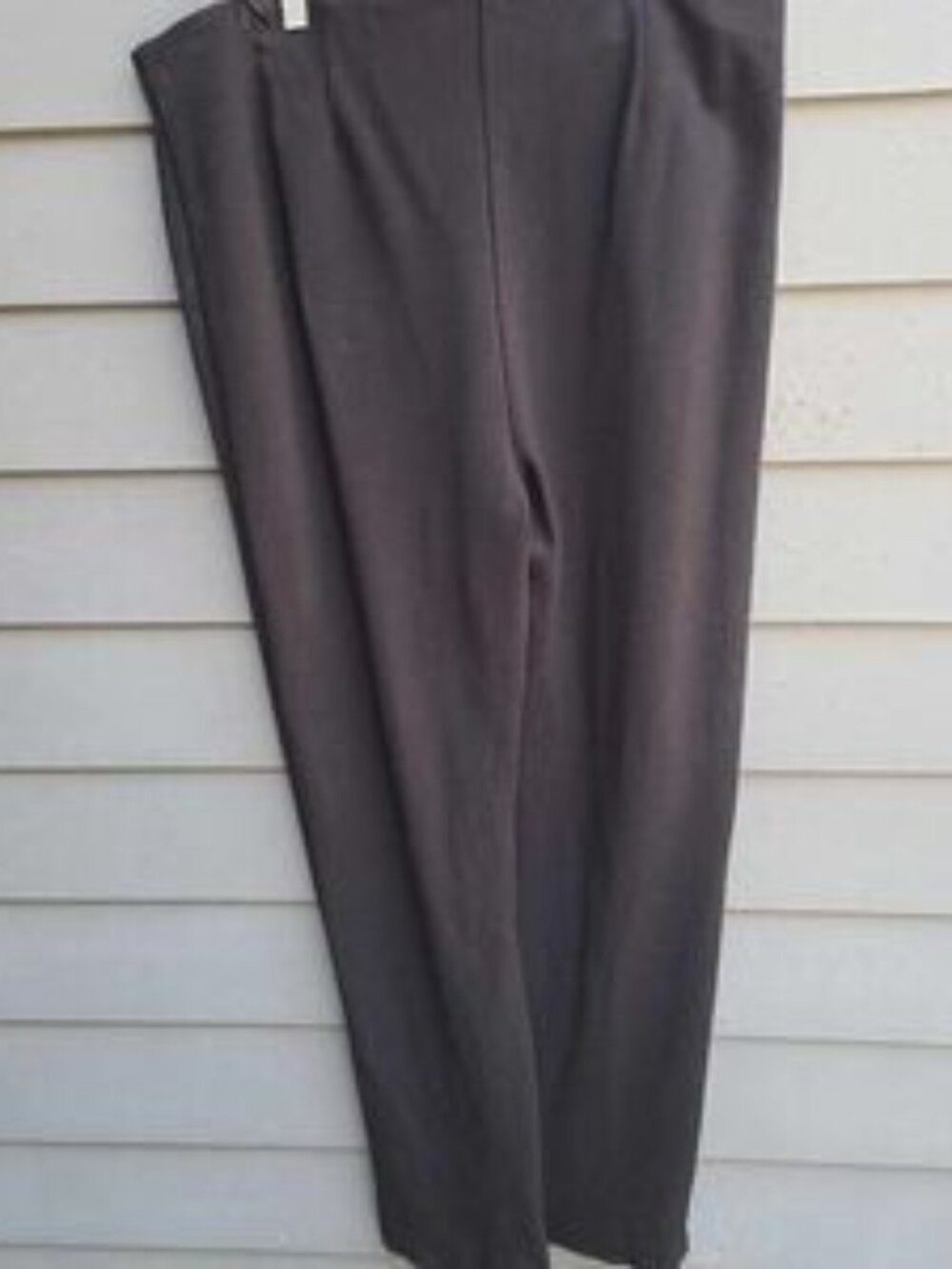 Chicos Thick Black Knit Dress Pants